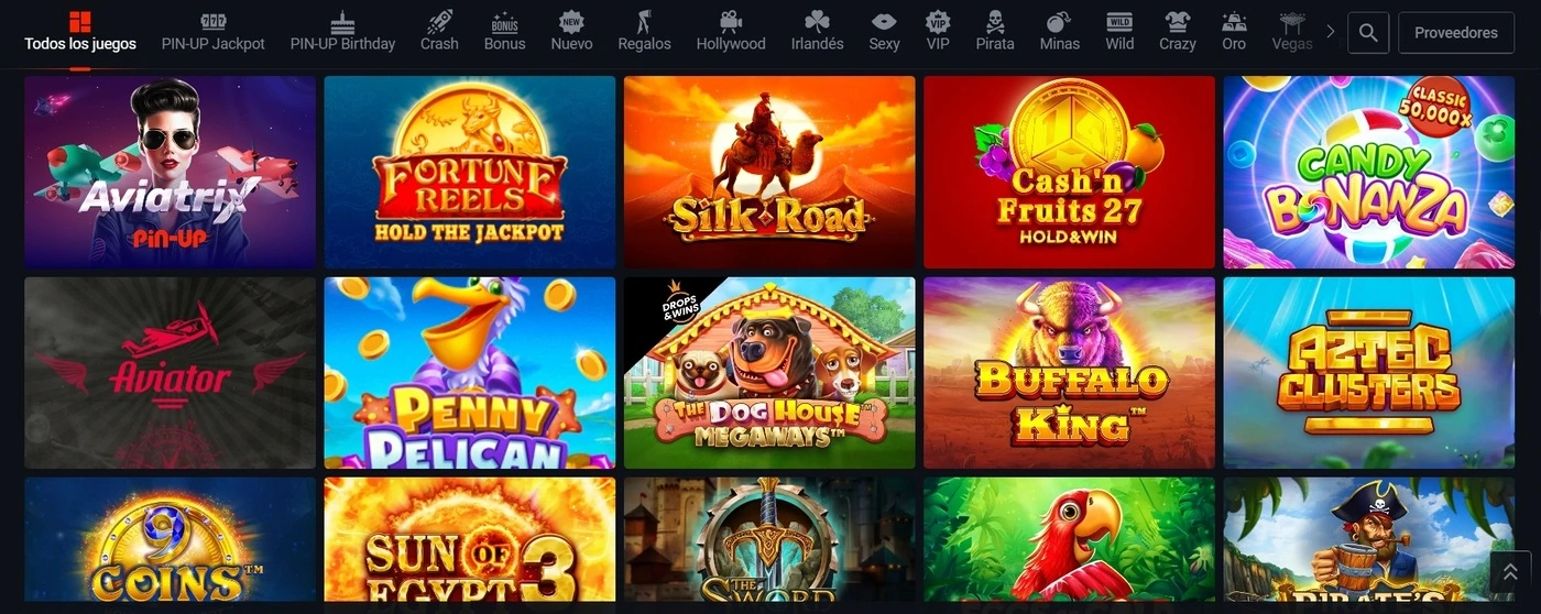 Pin Up Juegos de choque